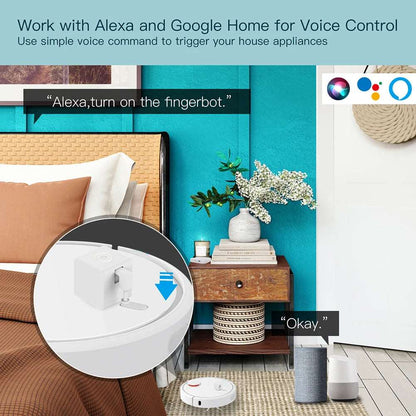 Bluetooth-Controlled Smart Home Finger Automation Device