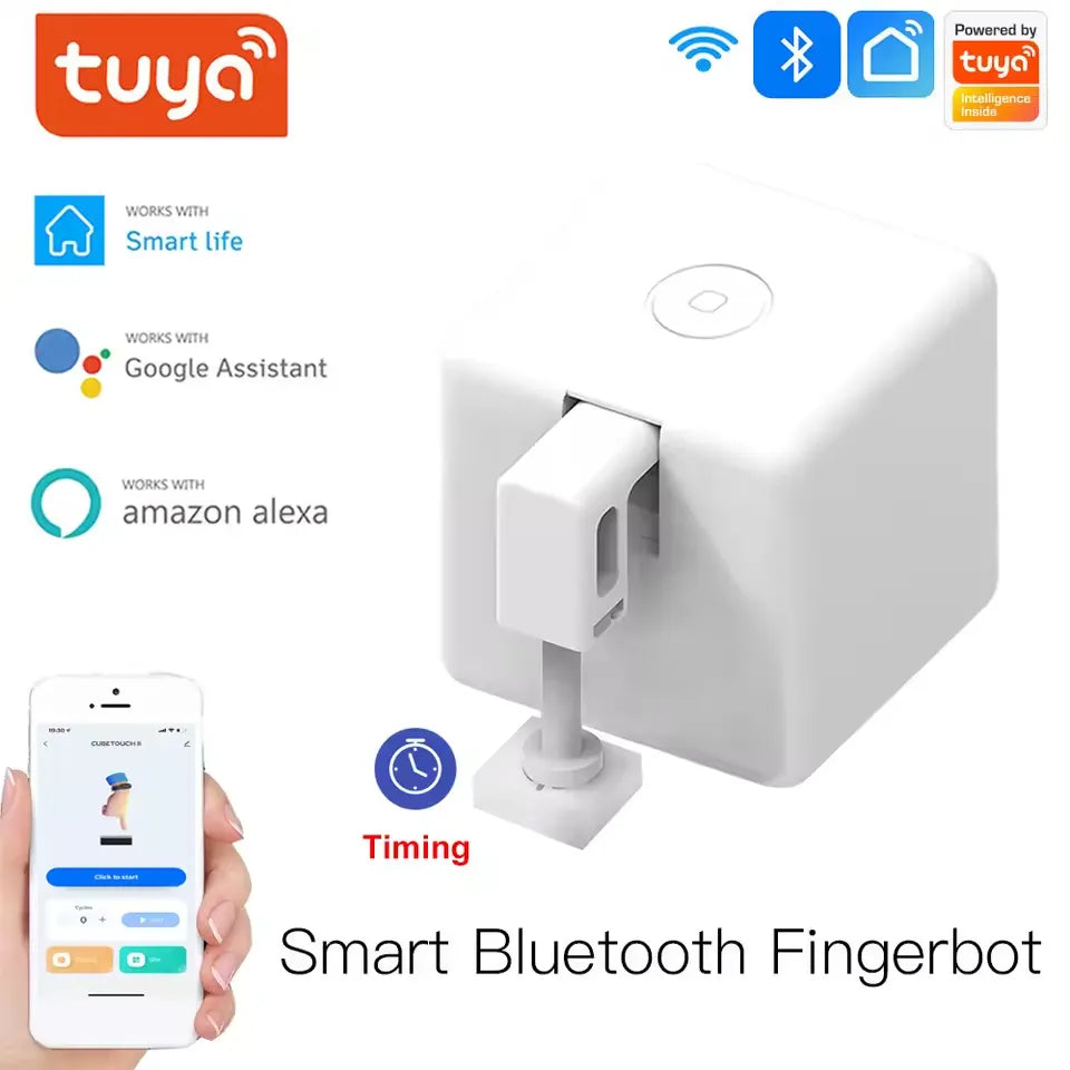 Bluetooth-Controlled Smart Home Finger Automation Device
