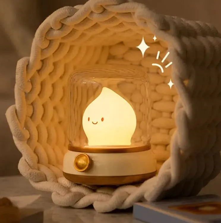 Charming Retro Mini LED Night Lamp