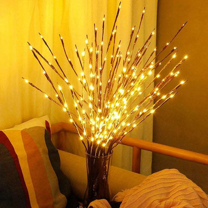 Enchanted LED Willow Branch Light: Versatile Home Illumination