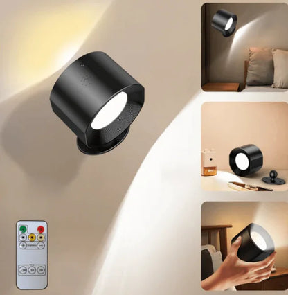 Magnetic Wall-Mounted Bedside Lamp