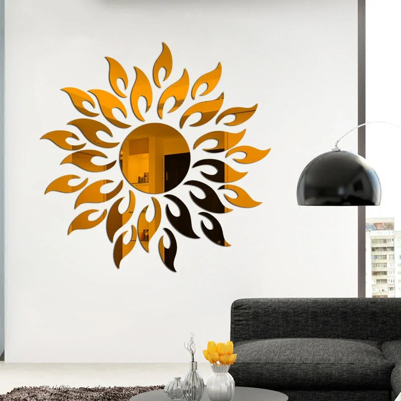 Sun-Catcher Mirror Wall Stickers