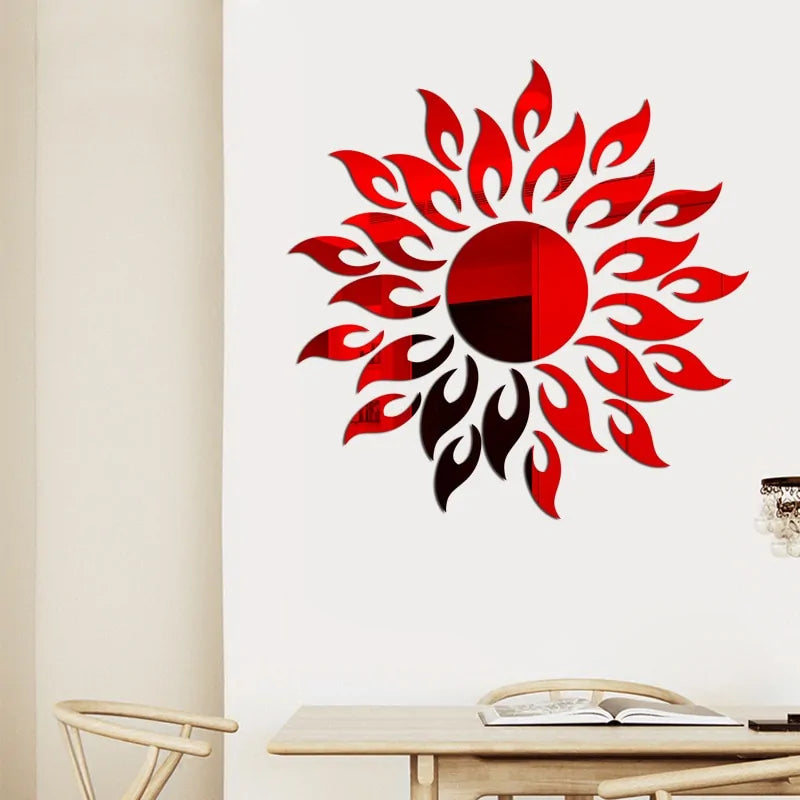 Sun-Catcher Mirror Wall Stickers